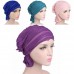  Chiffon Ruffle Cancer Chemo Hat Lady Beanie Scarf Turban Head Wrap Caps  eb-82682539